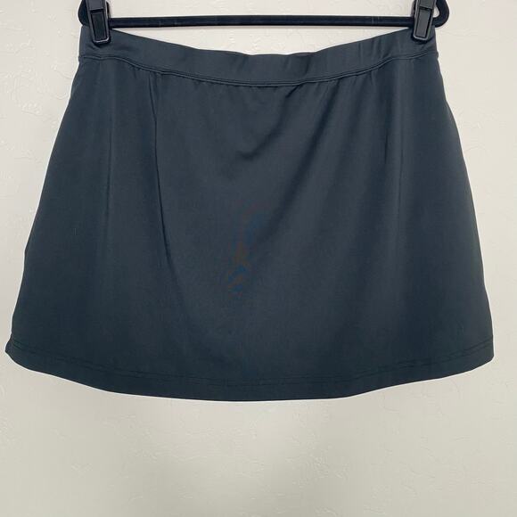 Slazenger Black Breathable Wicking Anti-Microbial Stretch Skort Golf Size XL - Picture 7 of 8